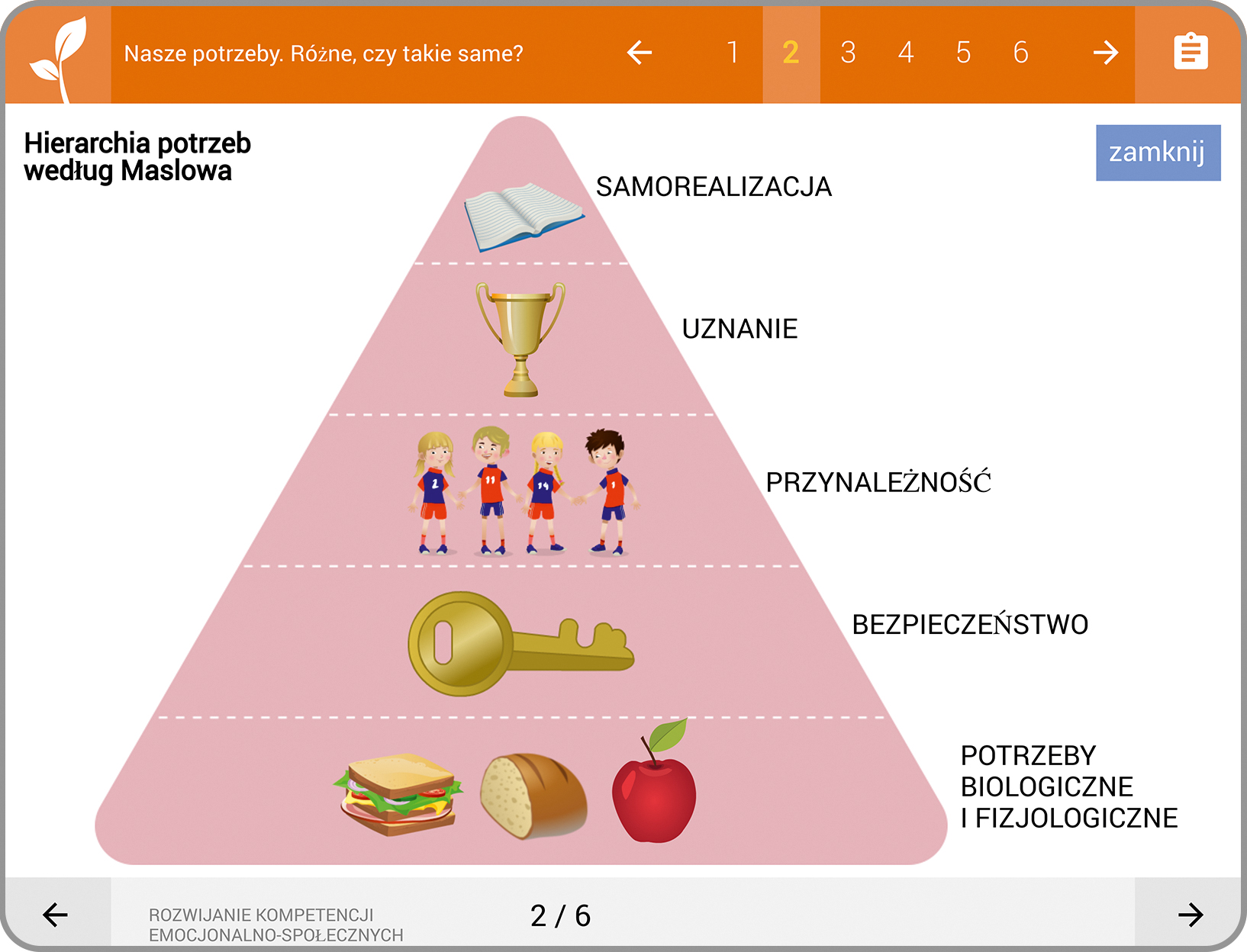 Rozwijanie kompetencji emocjonalno-społecznych to program multimedialny do edukacji dzieci na etapie szkolnym i wczesnoszkolnym