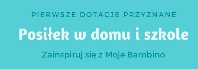 Posiłek w szkole i w domu – pierwsze dotacje przyznane