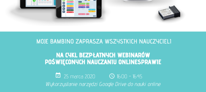 Edukacja online – darmowe webinarium