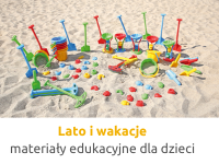Lato i wakacje – materiały edukacyjne dla dzieci. 