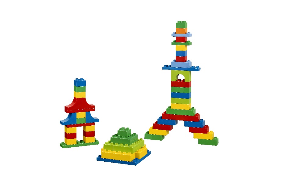 lego duplo zestaw kreatywny klocki wieża eiffla