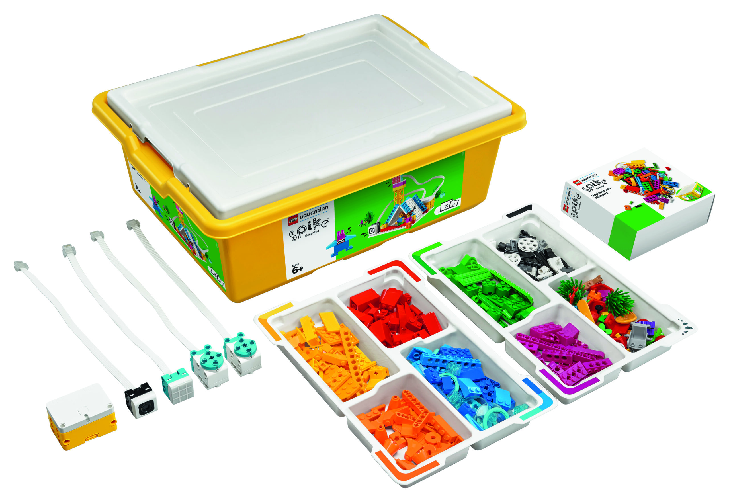 Skład zestawu LEGO® Education SPIKE™ Essential
