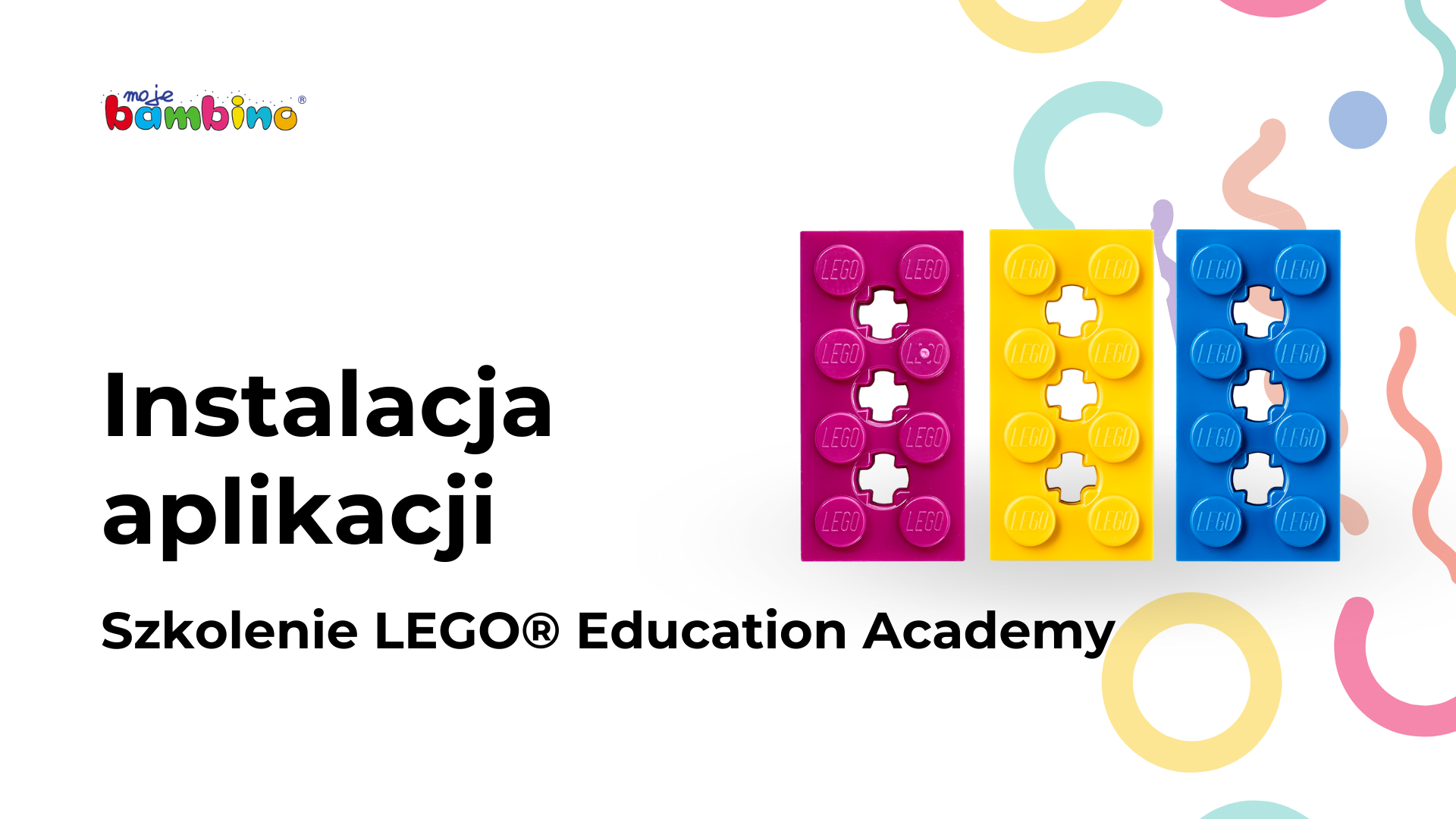 Miniatura filmu instruktażowego z pracy z programowaniem zestawów lego education spike,instalacja aplikacji szkolenie lego education academy