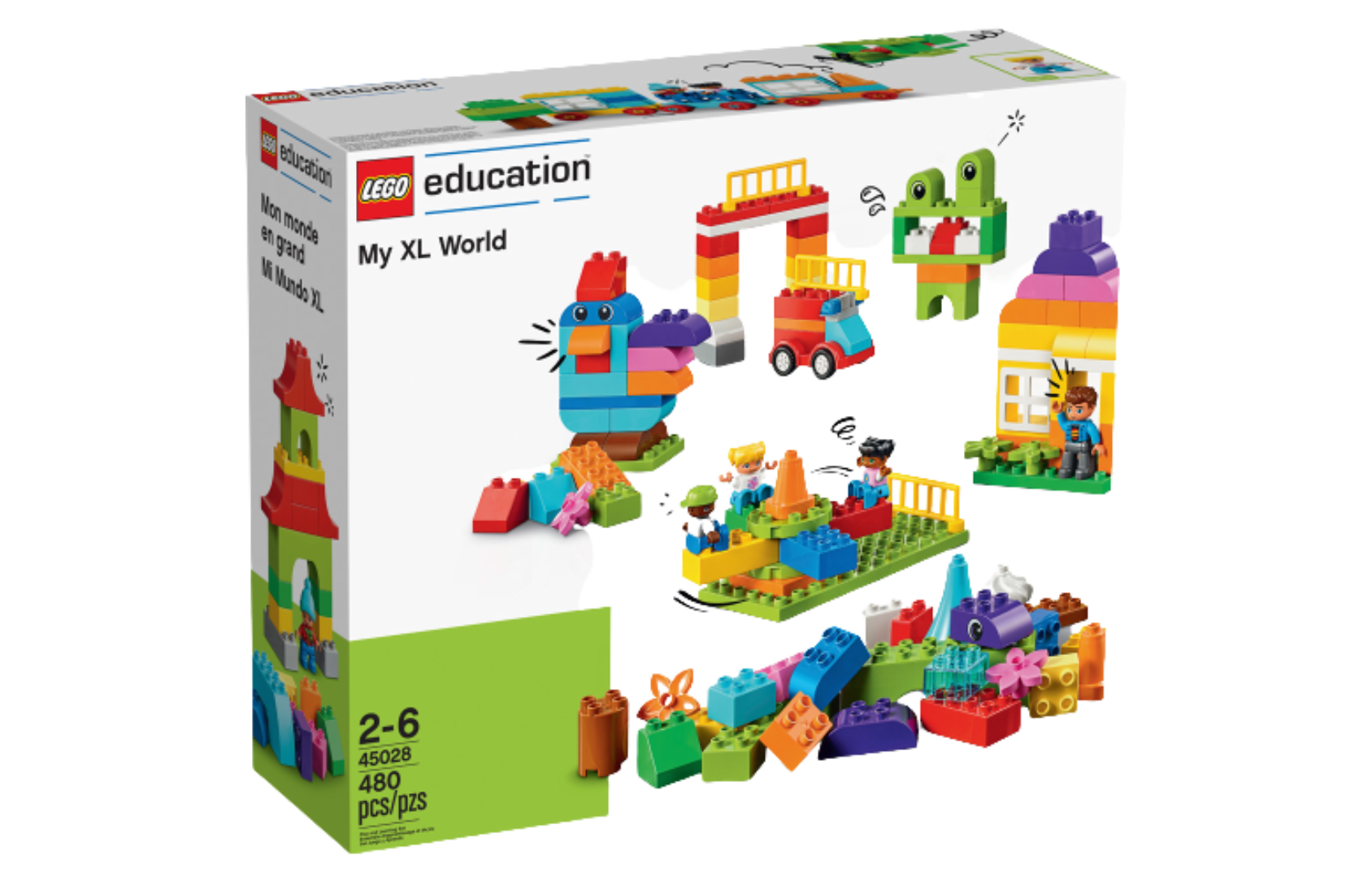 Zestaw LEGO Education Mój Świat XL dla przedszkoli